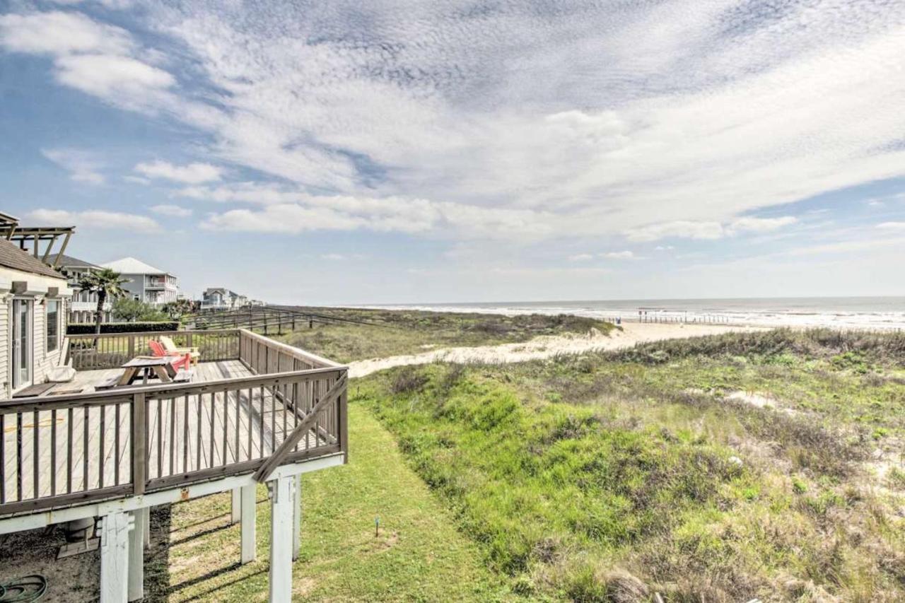 Gulf Front Retreat Villa Galveston Eksteriør bilde