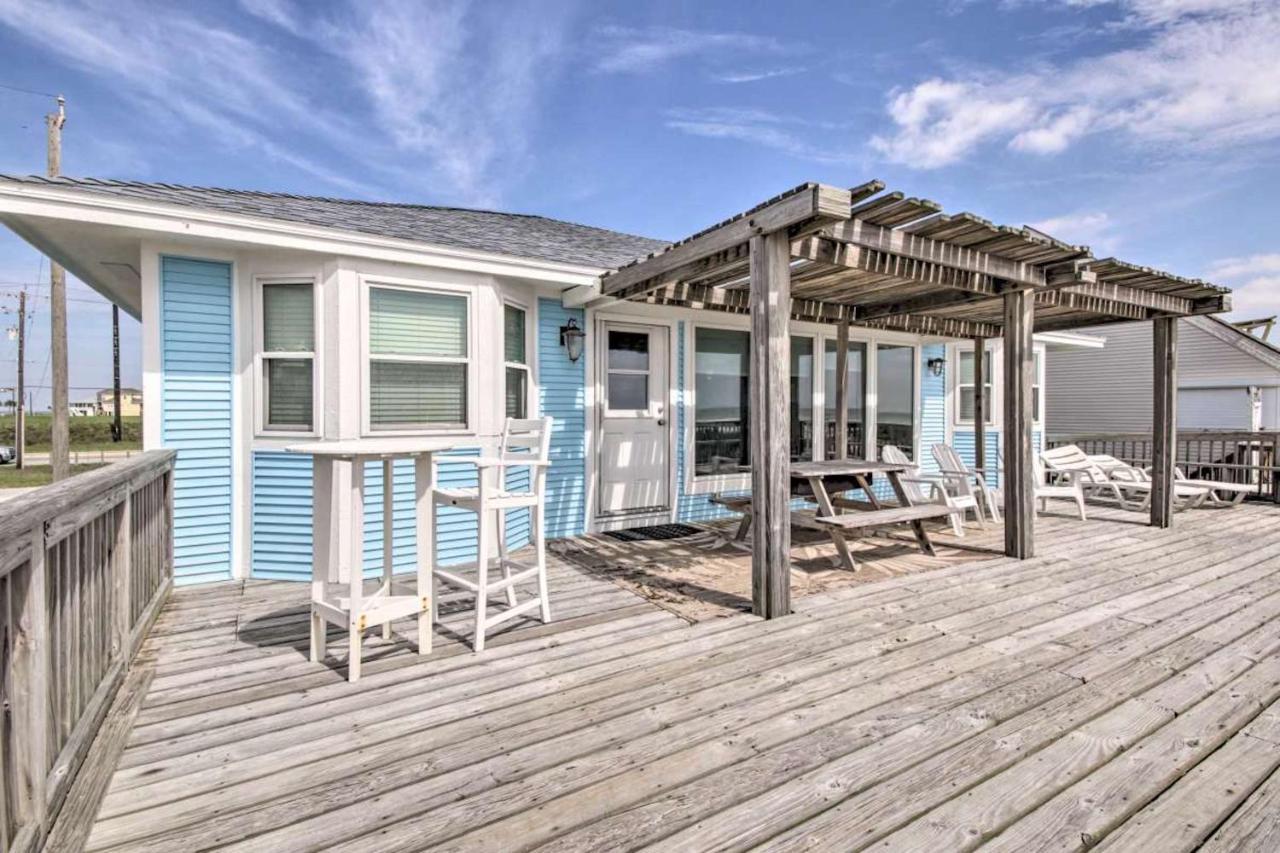 Gulf Front Retreat Villa Galveston Eksteriør bilde
