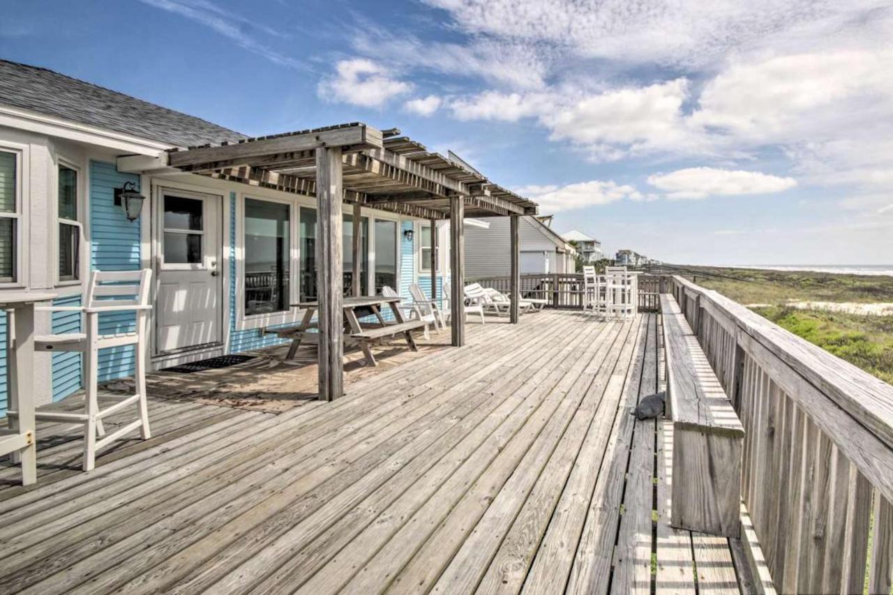 Gulf Front Retreat Villa Galveston Eksteriør bilde