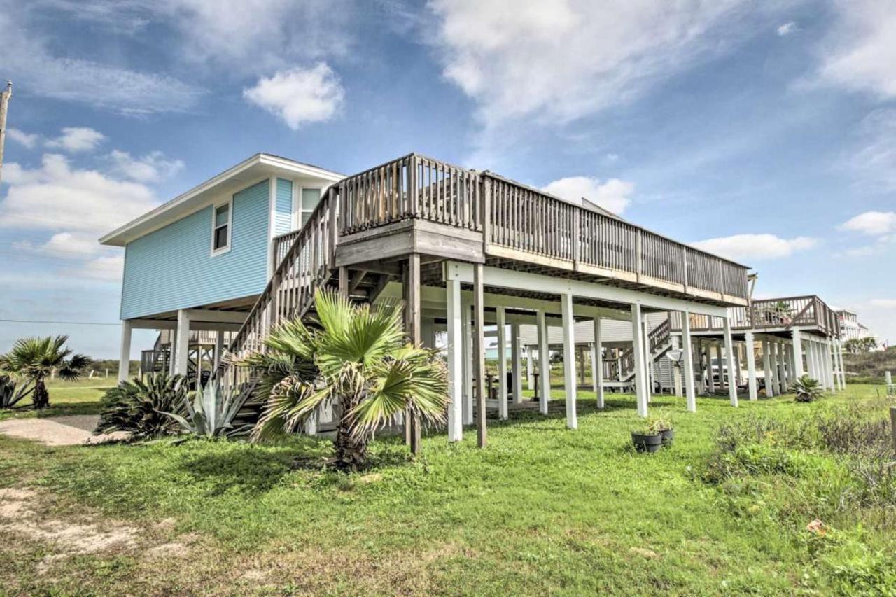 Gulf Front Retreat Villa Galveston Eksteriør bilde